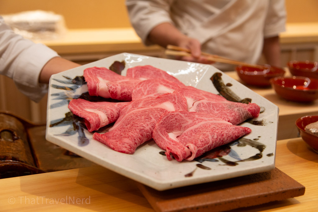 Thick-cut kobe sirloin