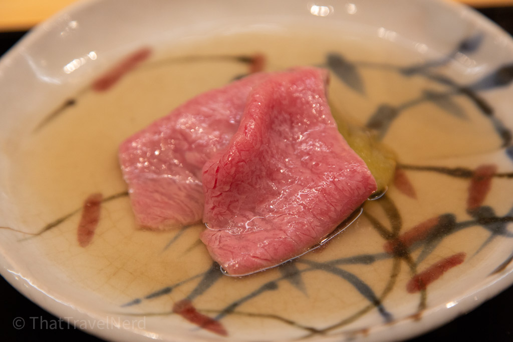 Kobe sirloin shabu-shabu