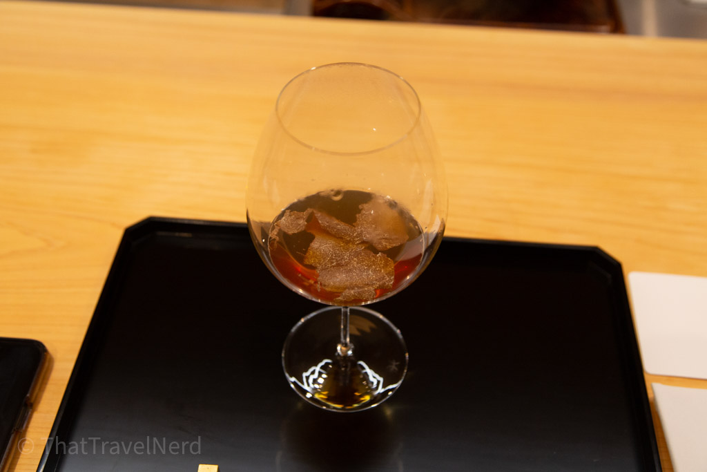 Beef Consomme, White Truffles