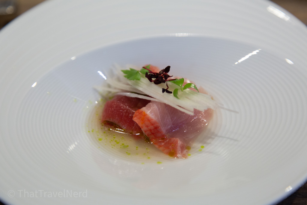 Kinmedai, Tuna sashimi